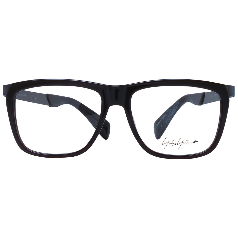 Yohji Yamamoto brown acetate glasses