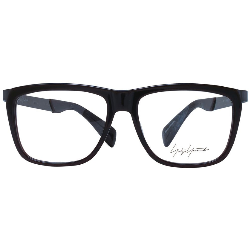 Yohji Yamamoto brown acetate glasses