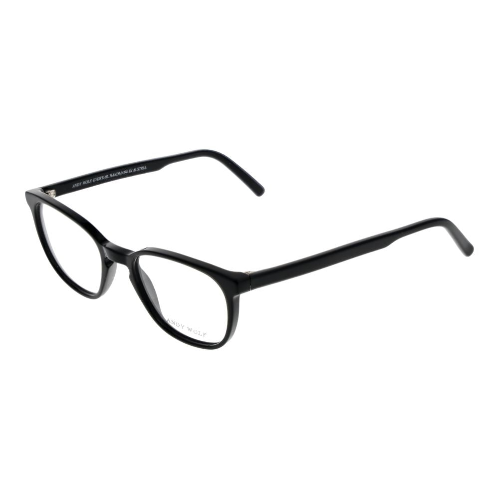 Andy Wolf Schwarze Brille aus Acetat (Gestell)