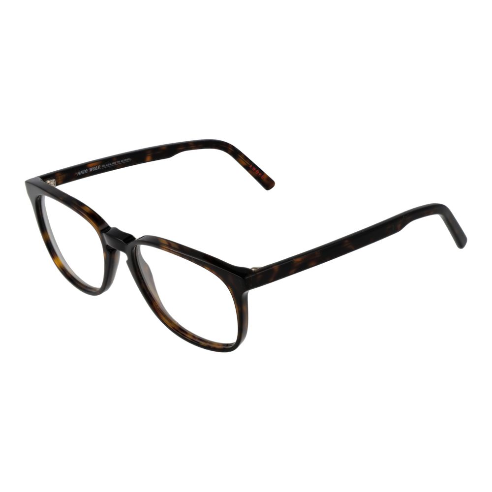 Andy Wolf Braune Brille aus Acetat (Fassung)