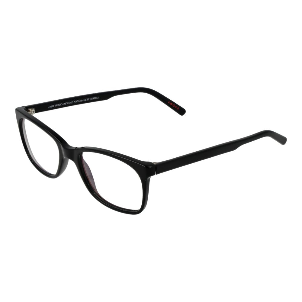 Andy Wolf Schwarze Brille aus Acetat (Gestell)