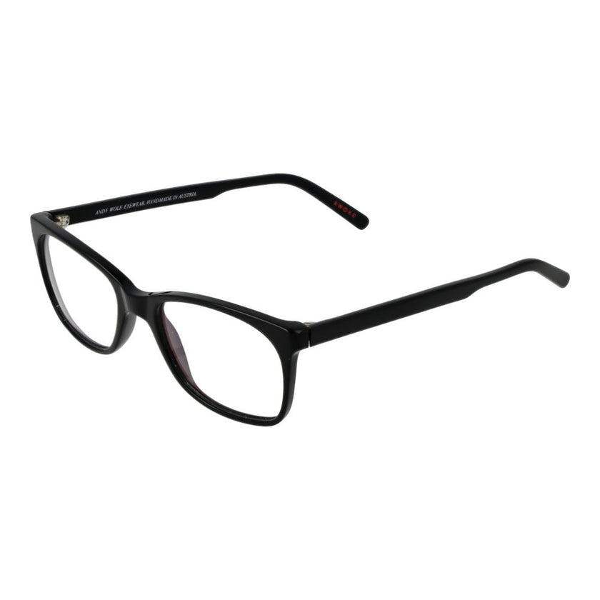 Andy Wolf Schwarze Brille aus Acetat (Gestell)