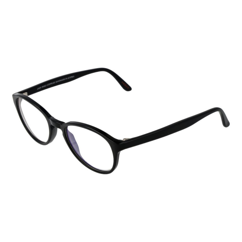 Andy Wolf Black Acetate Glasses (Frame)