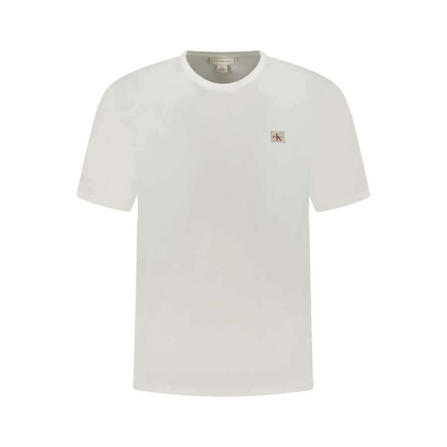 Calvin Klein Men's White Cotton T-Shirt