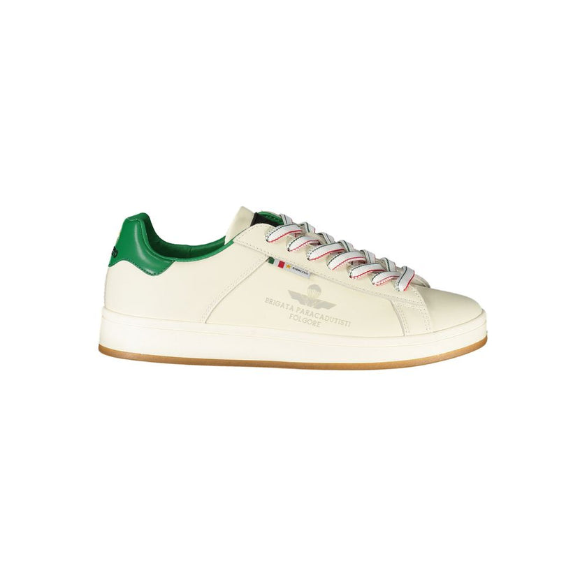 Esercito 1659 Weißer Herren-Sneaker aus Polyurethan