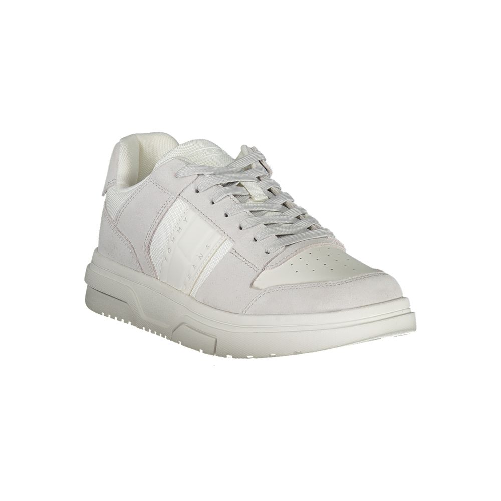 Tommy Hilfiger Men's White Polyurethane Sneaker