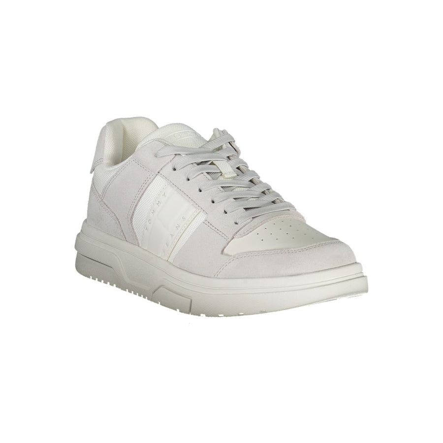 Tommy Hilfiger Men's White Polyurethane Sneaker