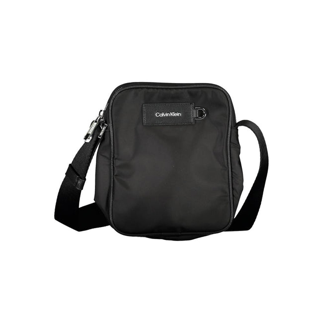 Calvin Klein Schwarze Polyester Handtasche