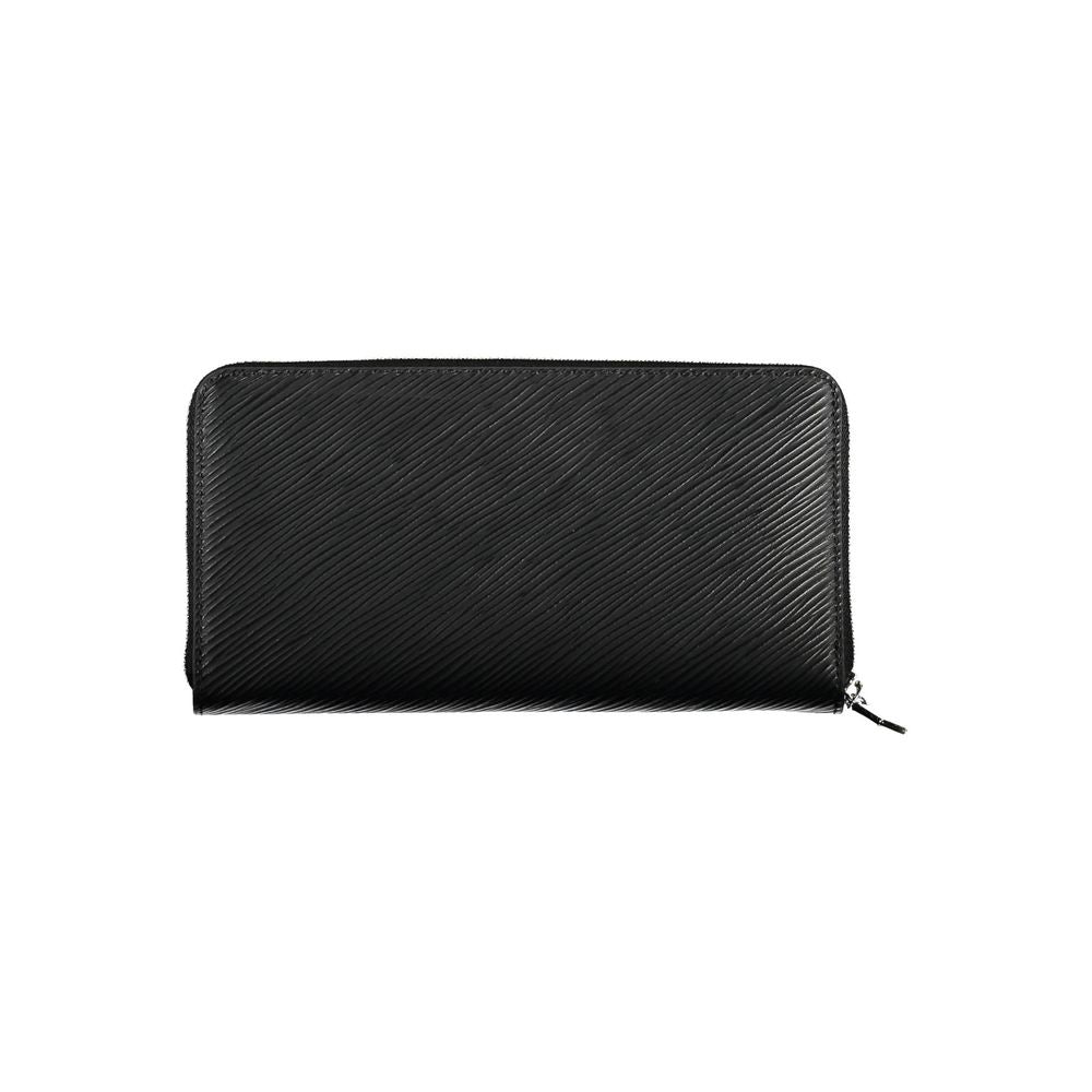 Calvin Klein Schwarze Geldbörse aus Polyurethan für Damen