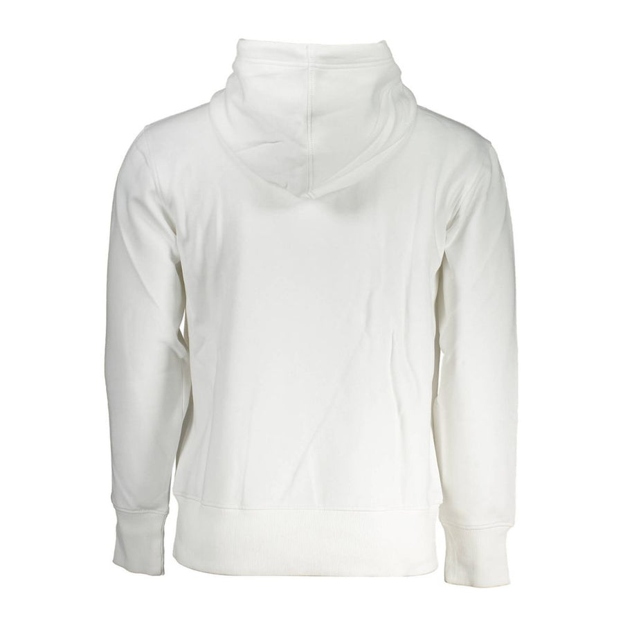 Calvin Klein Weißes Herren-Sweatshirt aus Baumwolle