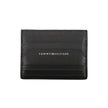 Tommy Hilfiger Schwarzes Leder Portemonnaie für Herren