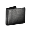 Calvin Klein Schwarzes Leder Portemonnaie für Herren