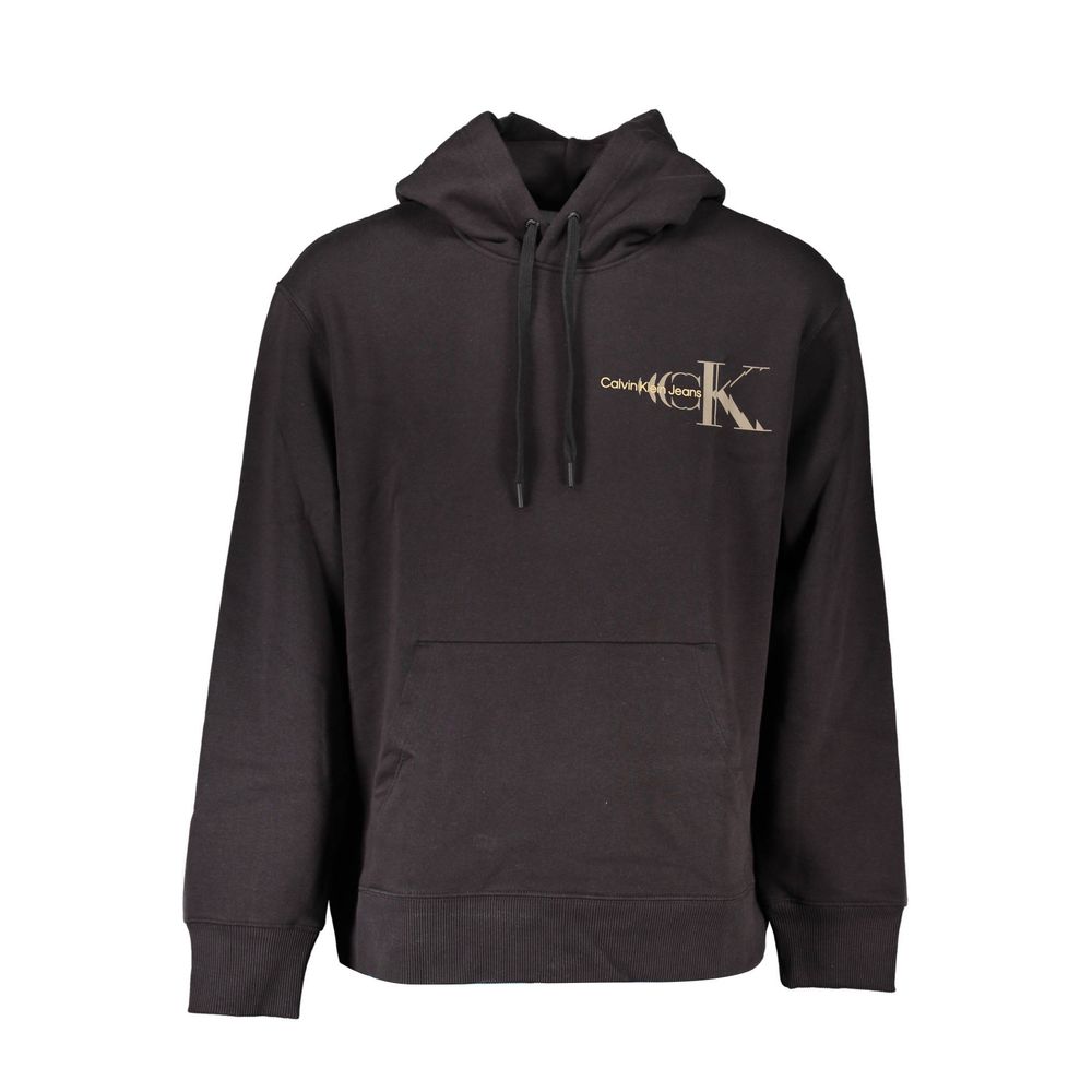 Calvin Klein Men's Black Cotton Hoodie