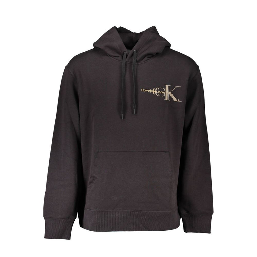Calvin Klein Schwarzer Herren-Hoodie aus Baumwolle