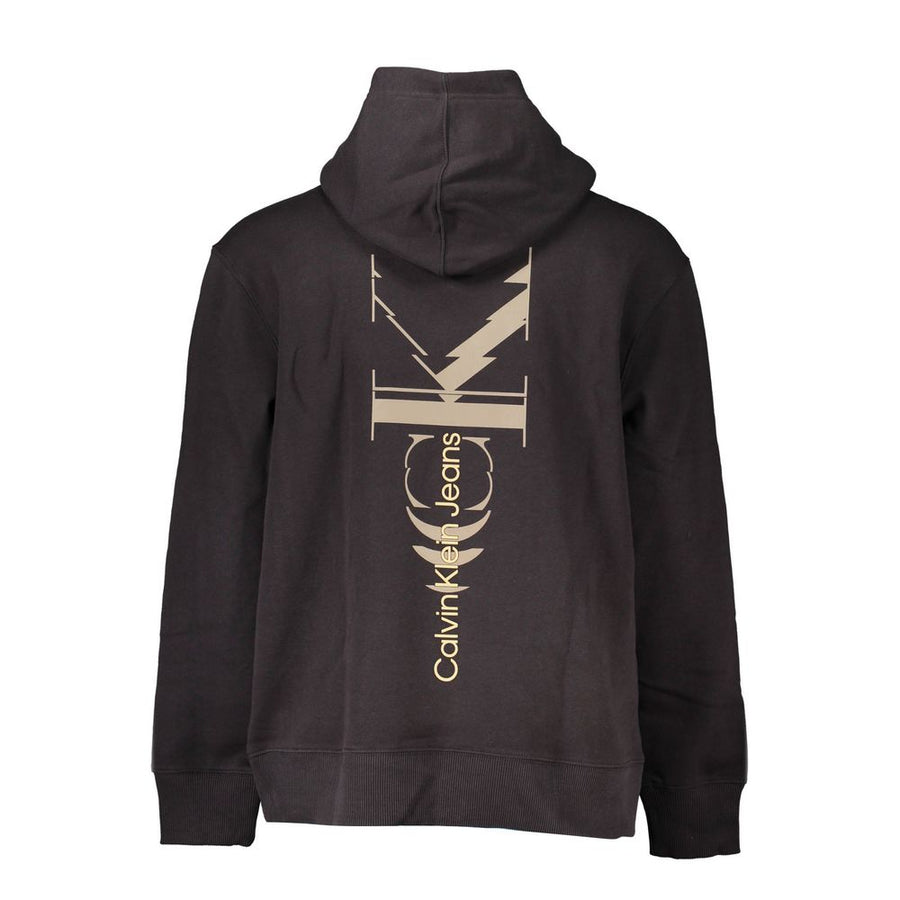 Calvin Klein Schwarzer Herren-Hoodie aus Baumwolle