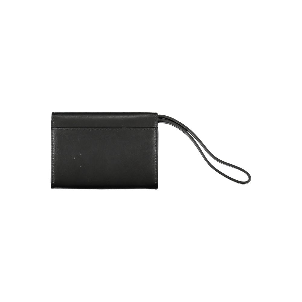Calvin Klein Schwarzes Polyester Portemonnaie