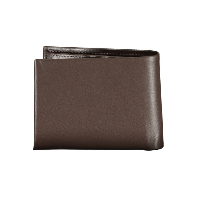 Calvin Klein Braunes Leder Portemonnaie
