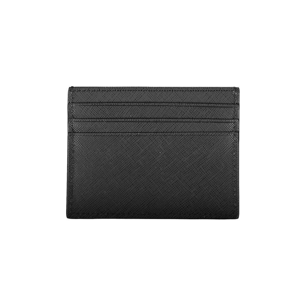 Tommy Hilfiger Men's Black Leather Wallet