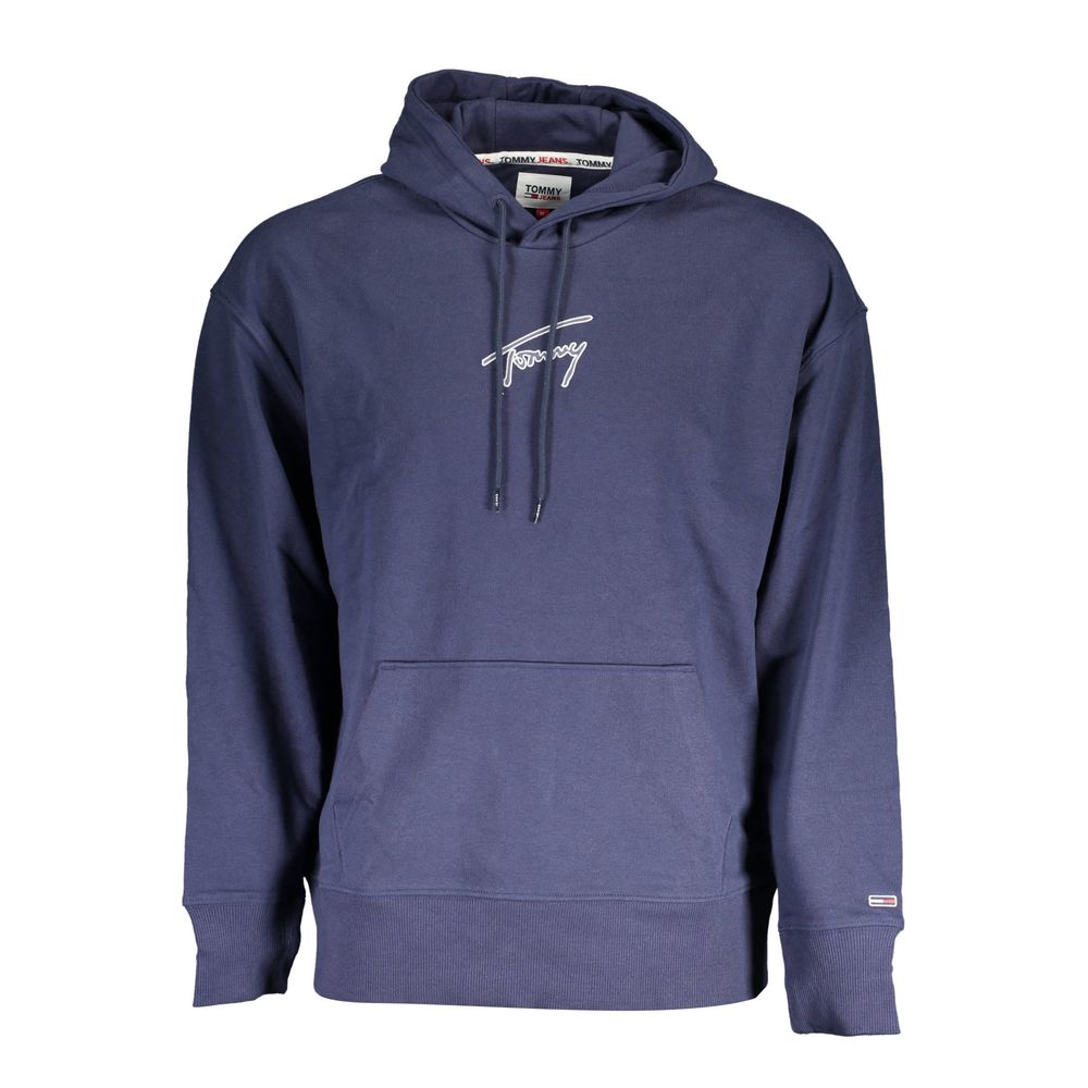 Tommy Hilfiger Blauer Baumwoll-Kapuzenpullover für Herren
