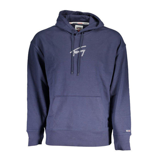 Tommy Hilfiger Blauer Baumwoll-Kapuzenpullover für Herren