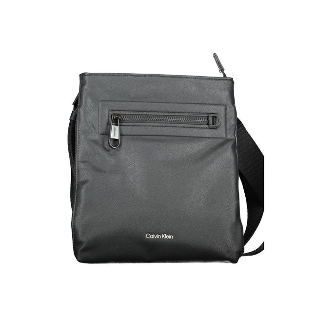 Calvin Klein Schwarze Polyester Handtasche