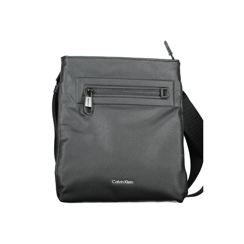 Calvin Klein Schwarze Polyester Handtasche