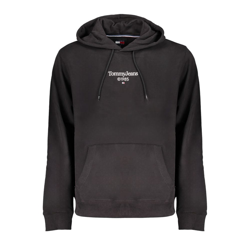 Tommy Hilfiger Schwarzer Baumwoll-Sweatshirt