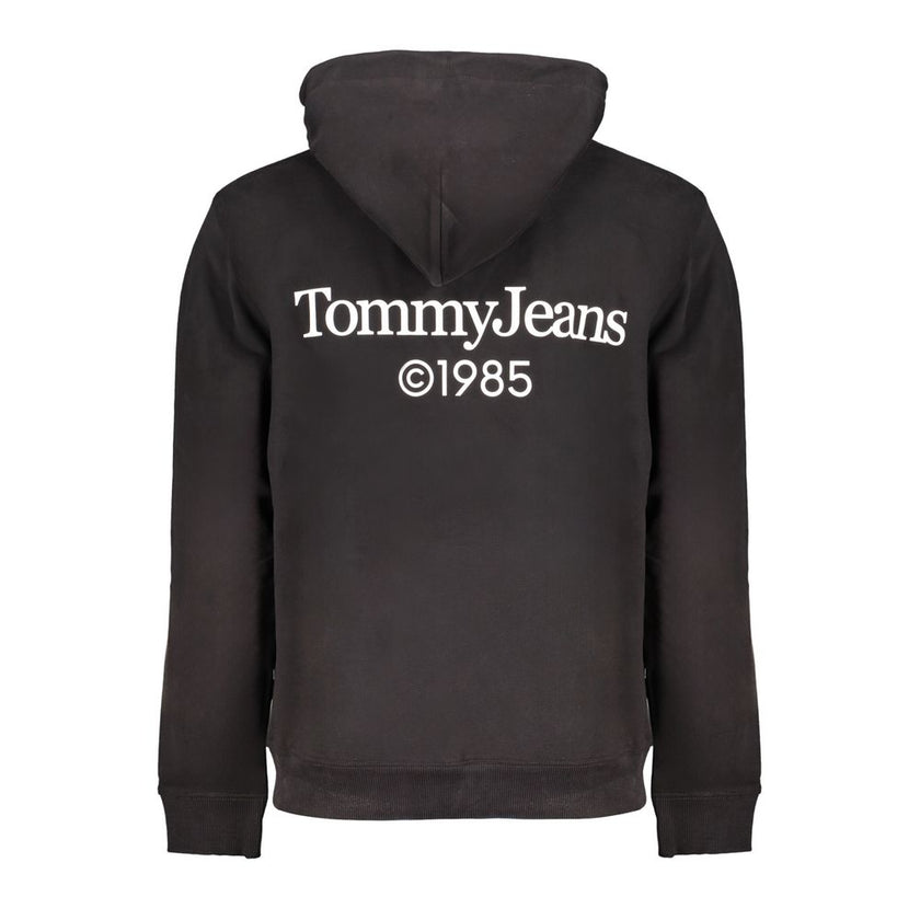 Tommy Hilfiger Schwarzer Baumwoll-Sweatshirt