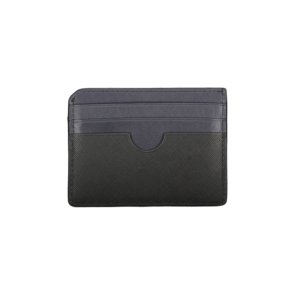 Tommy Hilfiger Men's Black Leather Wallet
