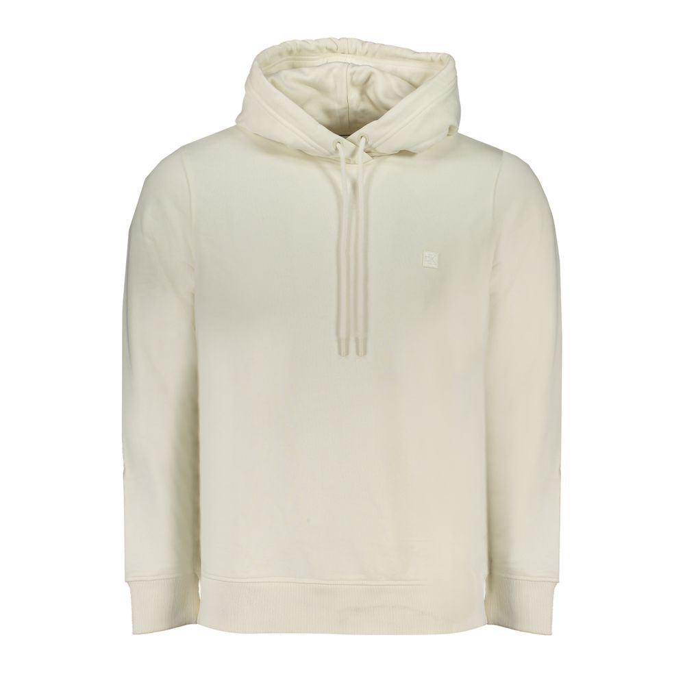 Calvin Klein Men's White Cotton Sweatshirt