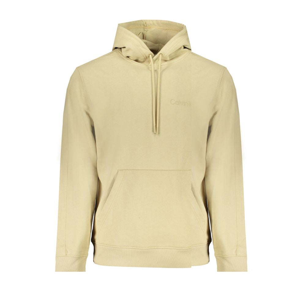 Calvin Klein Beige Cotton Men's Sweatshirt