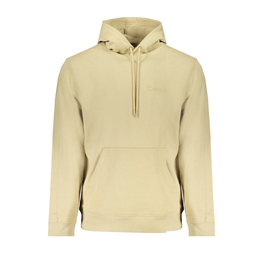 Calvin Klein Beige Cotton Men's Sweatshirt