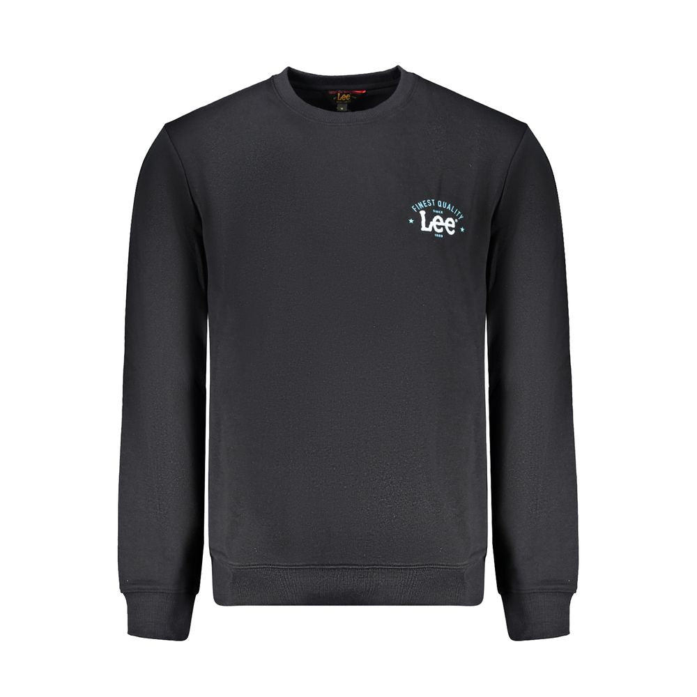Lee Schwarzer Baumwoll-Sweatshirt