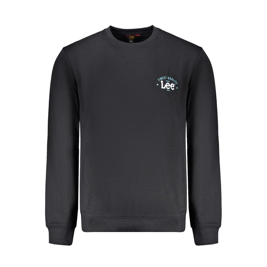 Lee Schwarzer Baumwoll-Sweatshirt