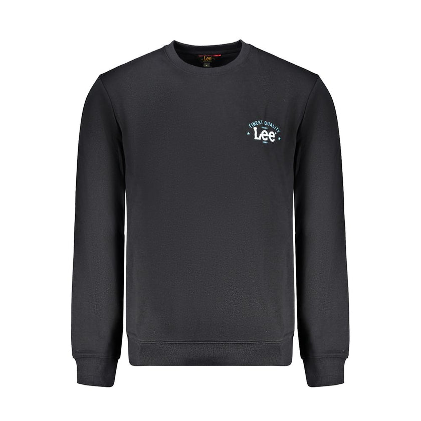 Lee Schwarzer Baumwoll-Sweatshirt