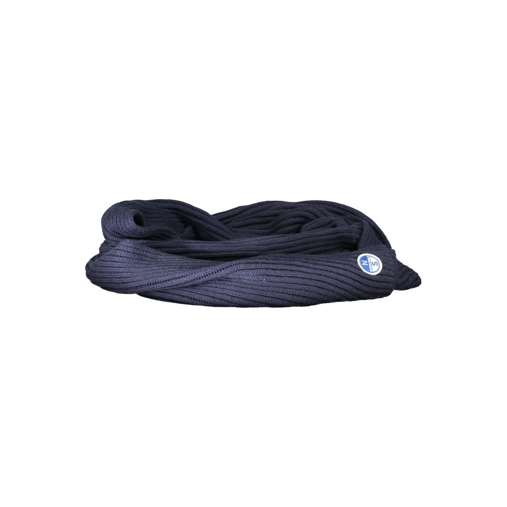 North Sails Blauer Baumwollschal