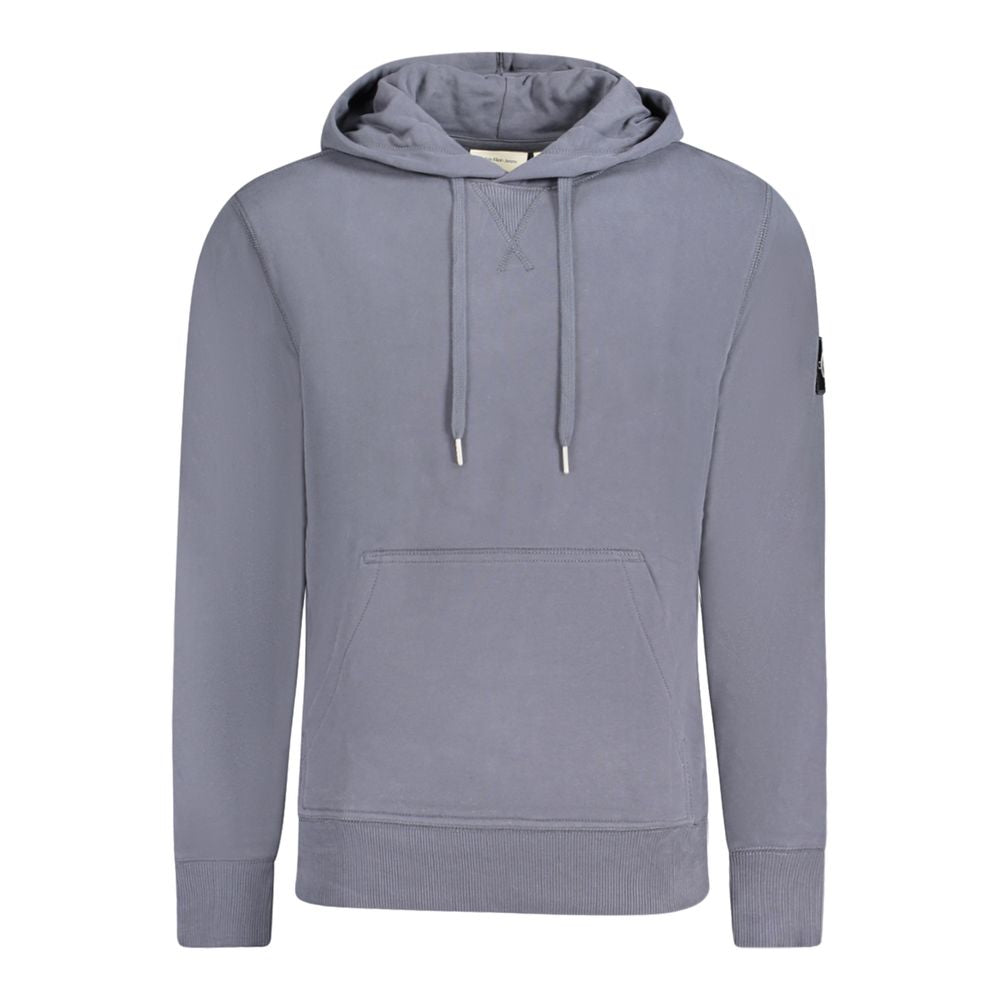 Calvin Klein Men's Blue Cotton Sweater