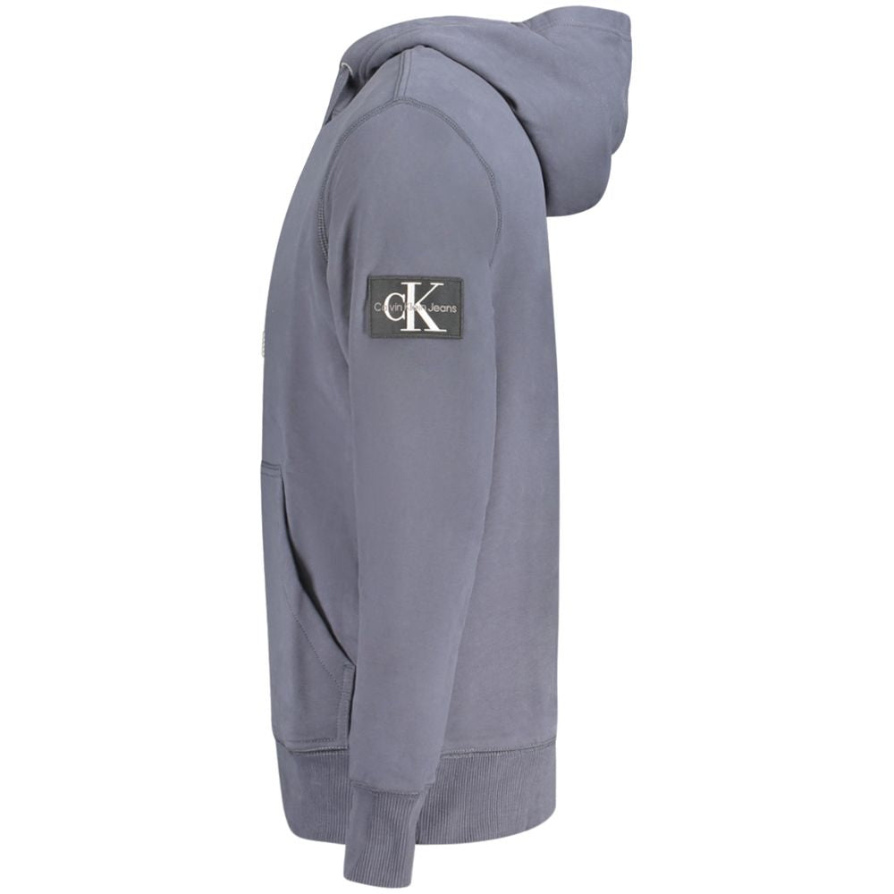 Calvin Klein Men's Blue Cotton Sweater