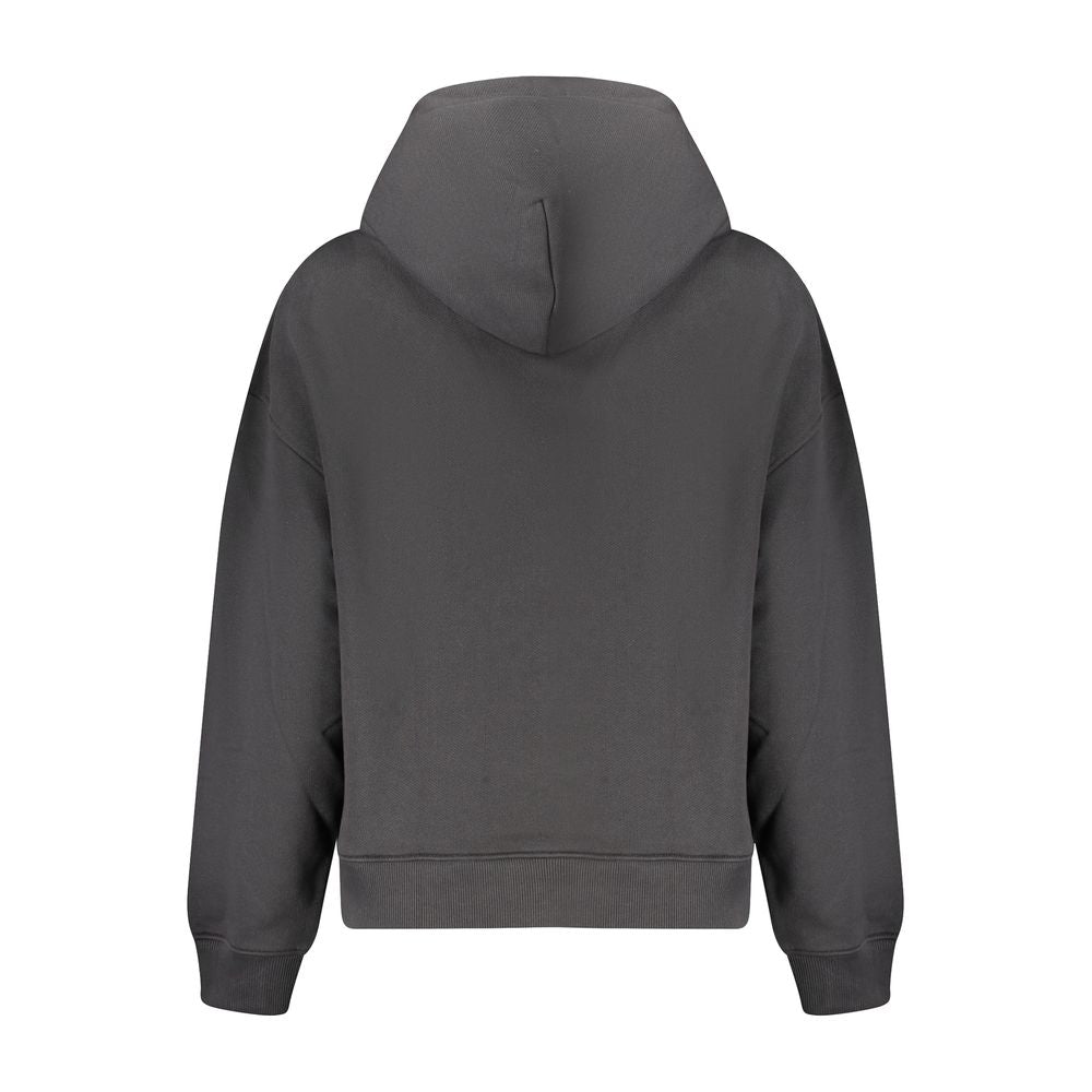 Tommy Hilfiger Women's Black Cotton Sweatshirt