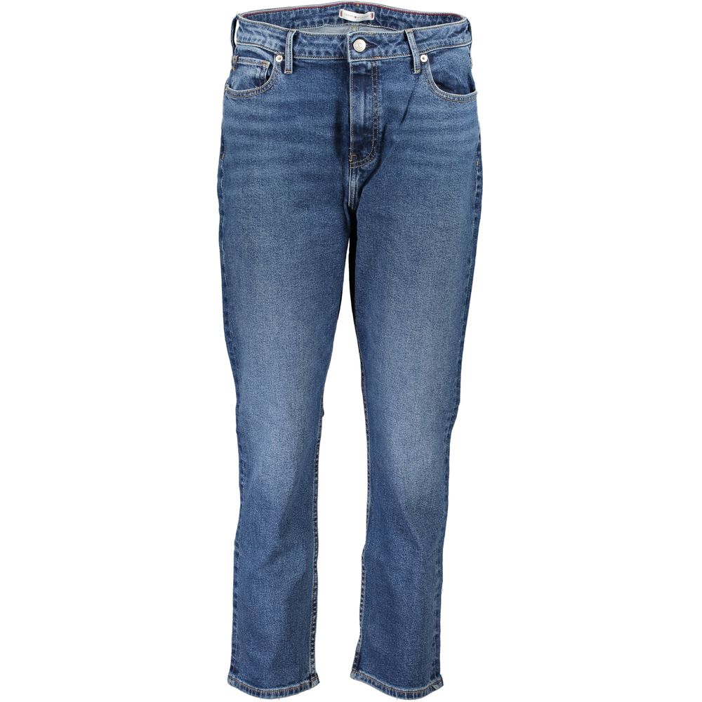 Tommy Hilfiger Women's Blue Cotton Jeans