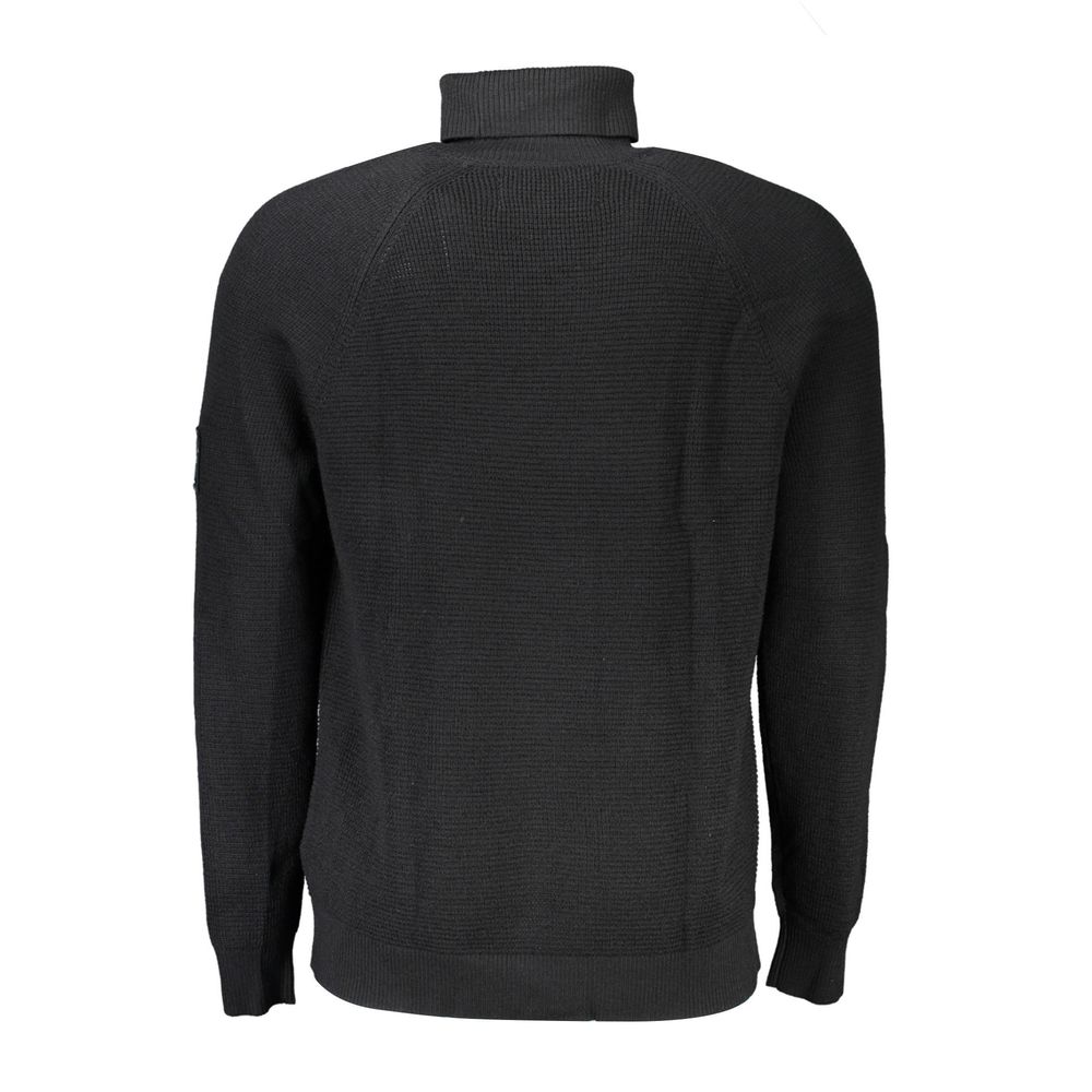 Calvin Klein Men's Black Wool Sweater