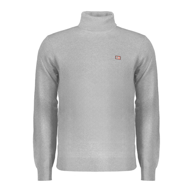Norway 1963 Grigio Poliammide Herrenpullover