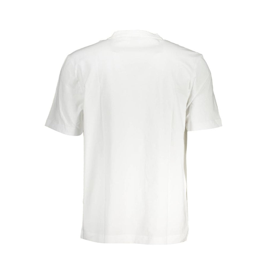 Hugo Boss Weißes Bio-Baumwoll-T-Shirt für Herren