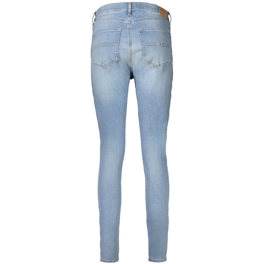 Tommy Hilfiger Blue Straight-Leg Cotton Jeans