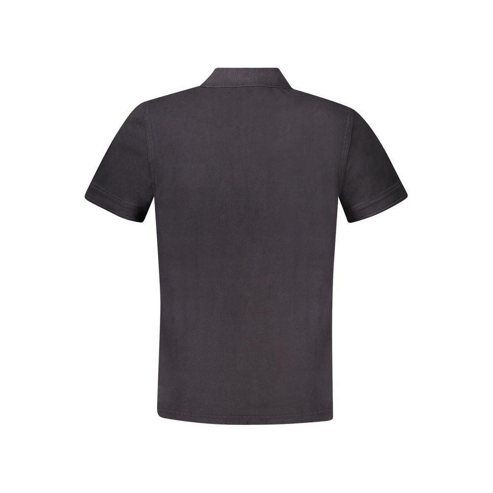 Hugo Boss Men's Black Cotton Polo Shirt