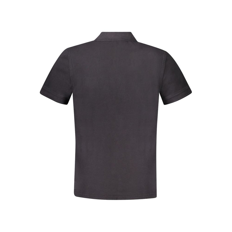 Hugo Boss Men's Black Cotton Polo Shirt
