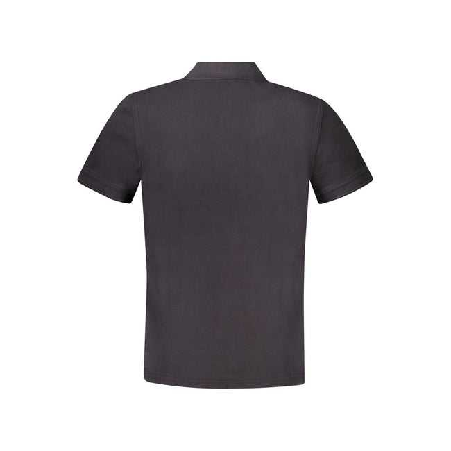 Hugo Boss Schwarzes Baumwoll-Poloshirt für Herren