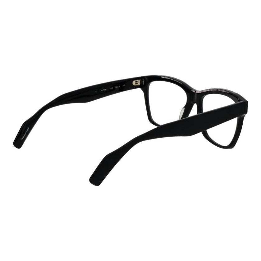 Yohji Yamamoto Schwarze Brille aus Acetat (Gestell)