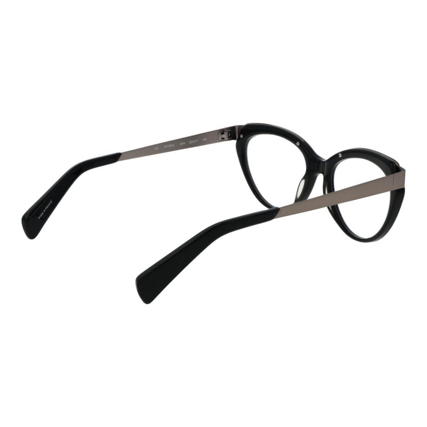 Yohji Yamamoto Sonnenbrille mit grauem Acetatrahmen