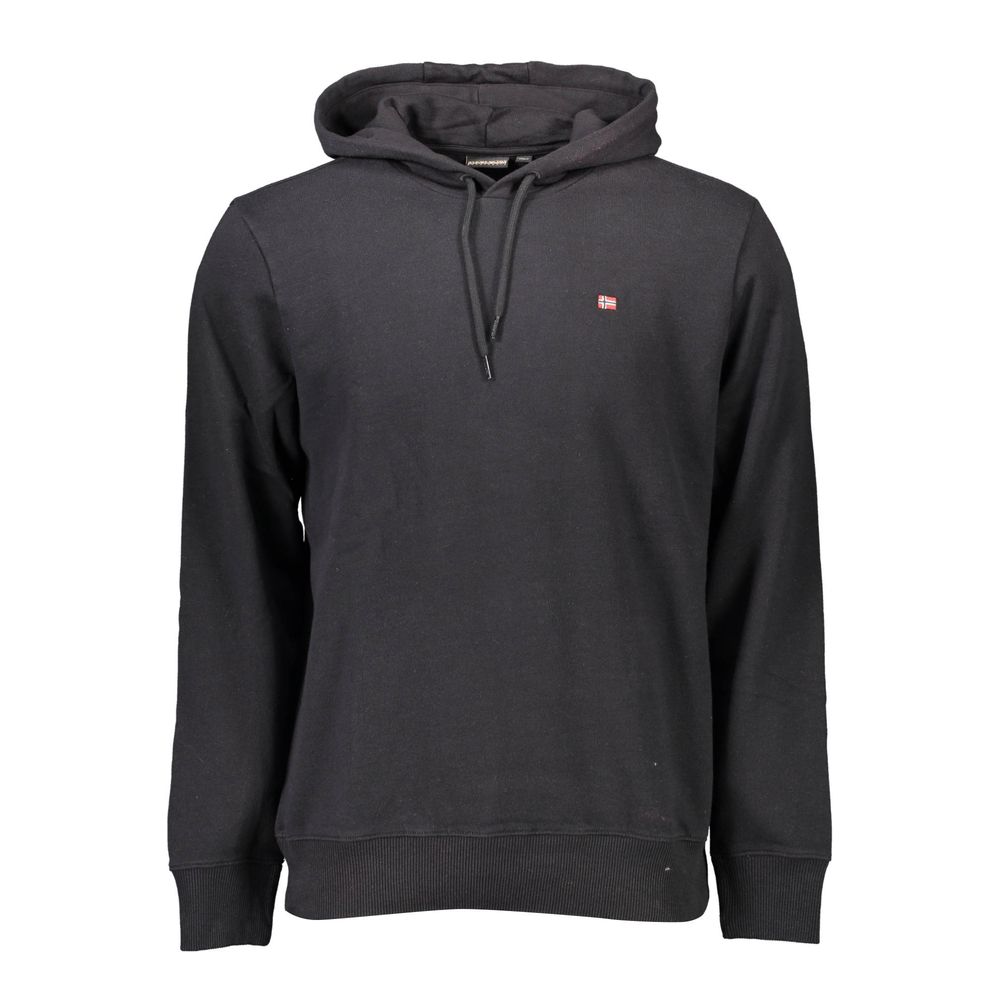Napapijri Schwarzer Baumwoll-Sweatshirt